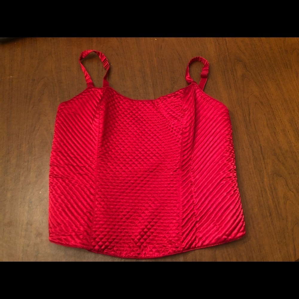 Red Cacique bustier size 18/20